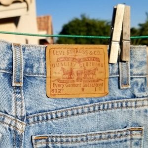 Vintage Levi 512 Slim Fit Mom Jeans Size 3 JR M